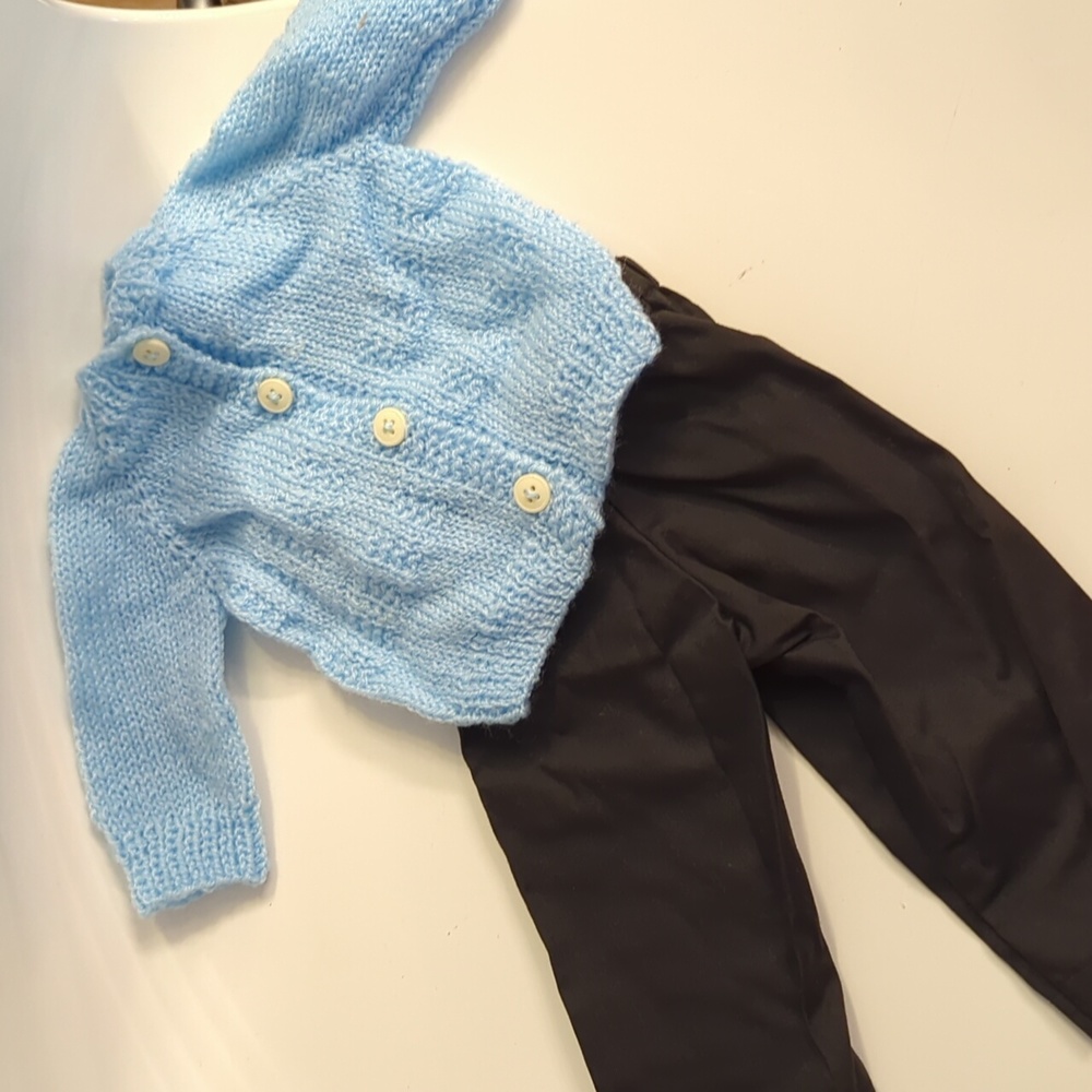 Vintage pants and sweater for American girl doll